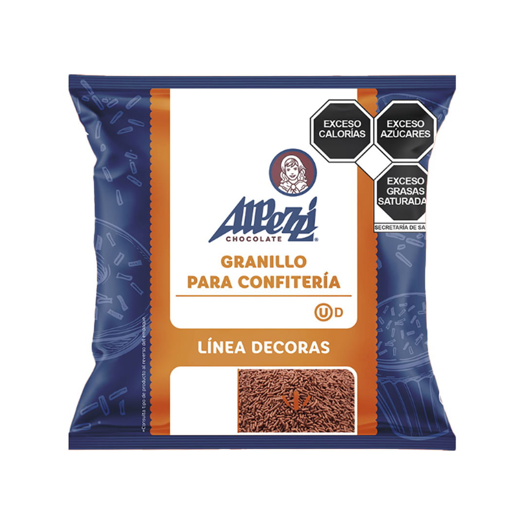 Alpezzi granillo para confitería sabor chocolate 10kilos