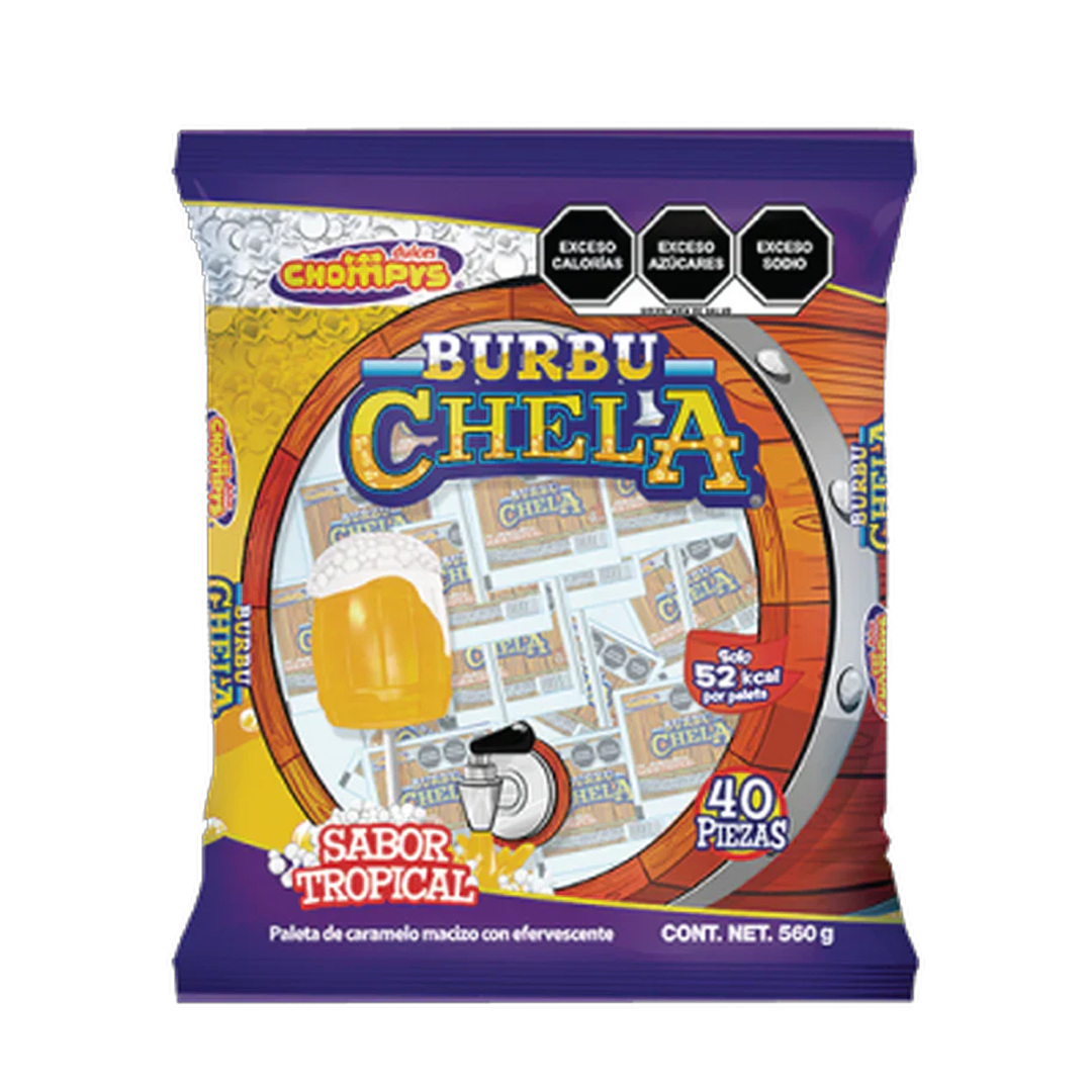 CHOMPYS PALETA BURBUCHELA 24/40