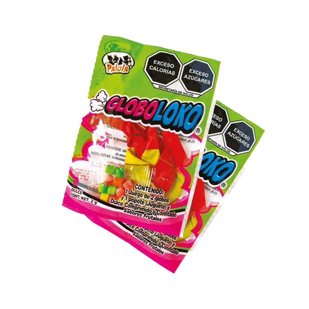 LAS DELICIAS GLOBOLOKO 1/24pzs (Caja:18dsp)