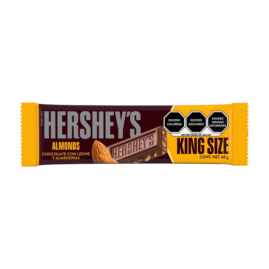 HSY BARRA ALMENDRA 1/60gr (Caja:48pz)