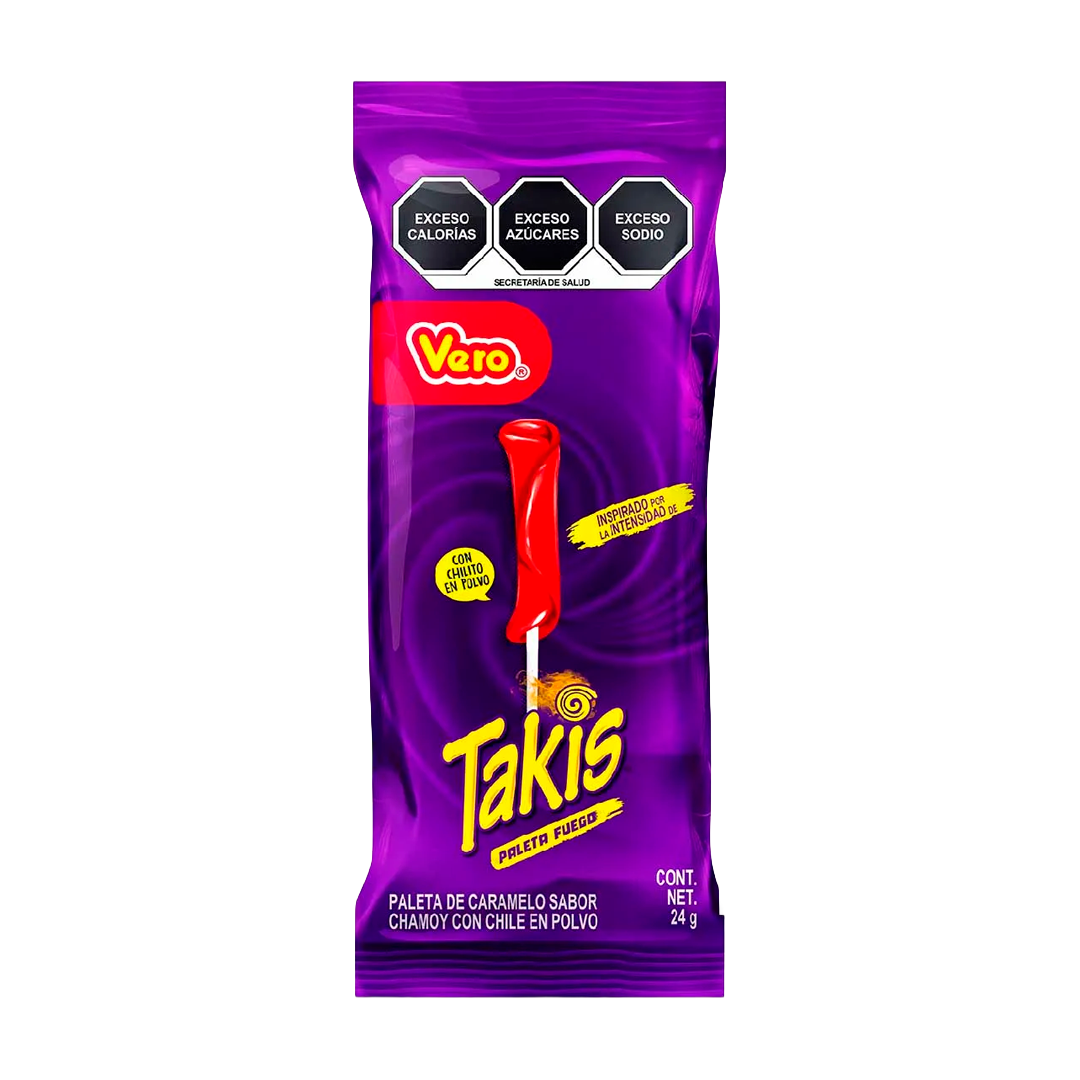 VERO PAL TAKIS 1/10pz (Caja:24bl)
