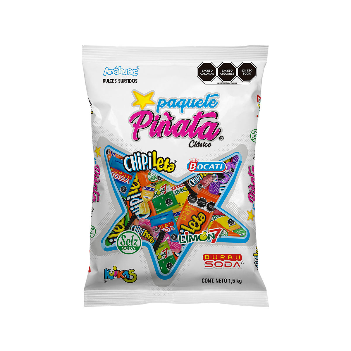 ANAHUAC PIÑATA 1/1.5K (Caja:5dsp)