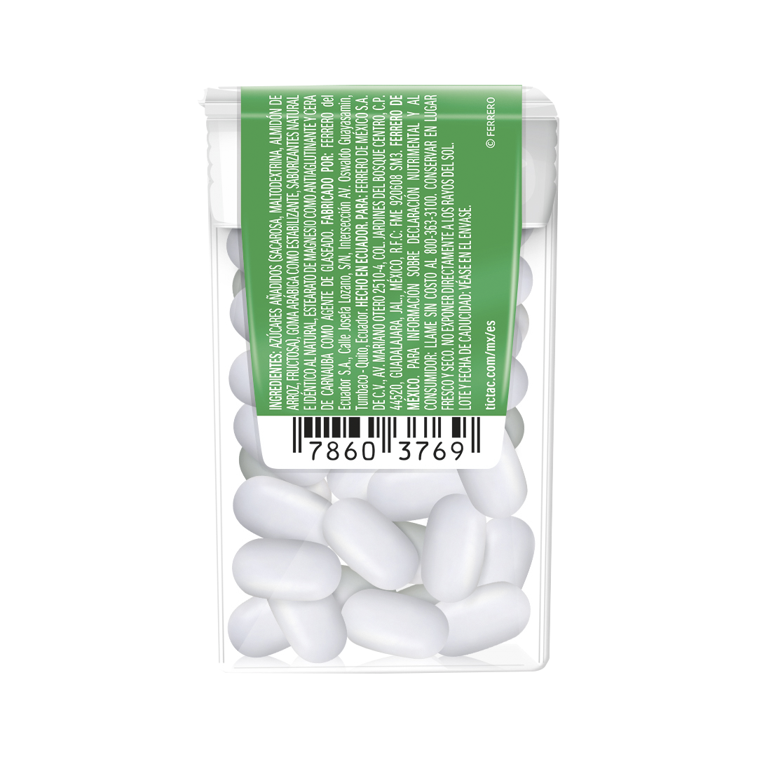FERRERO TIC TAC MENTA 1/12pzs (Caja:12dsp)