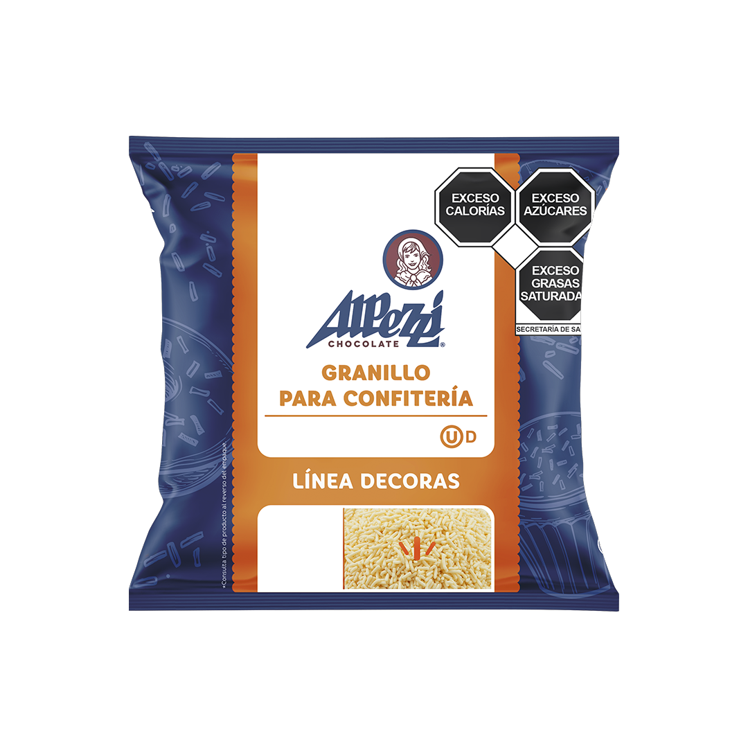 Alpezzi granillo chocolate blanco para confitería 10 kilos