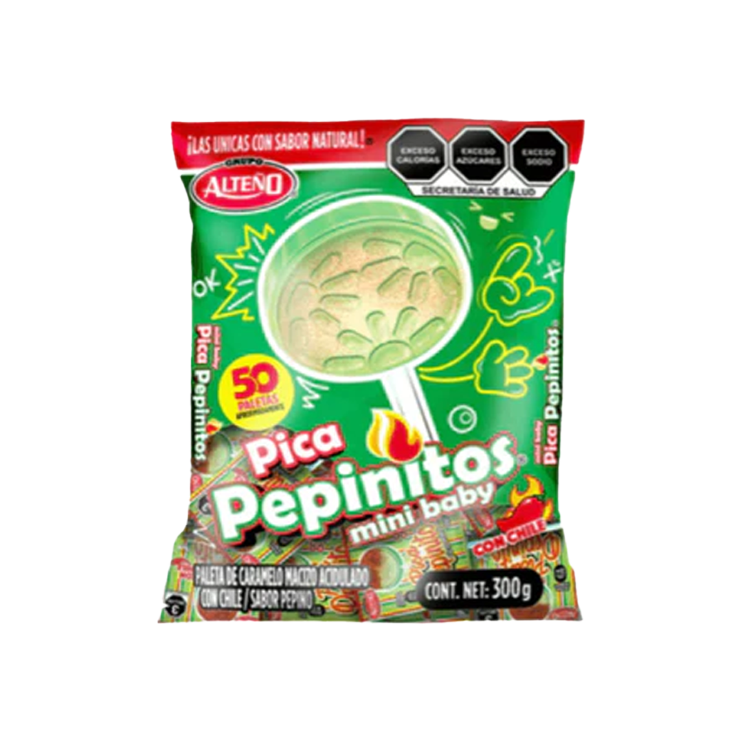 Alteño Pica Pepinitos Mini Baby con Chile
