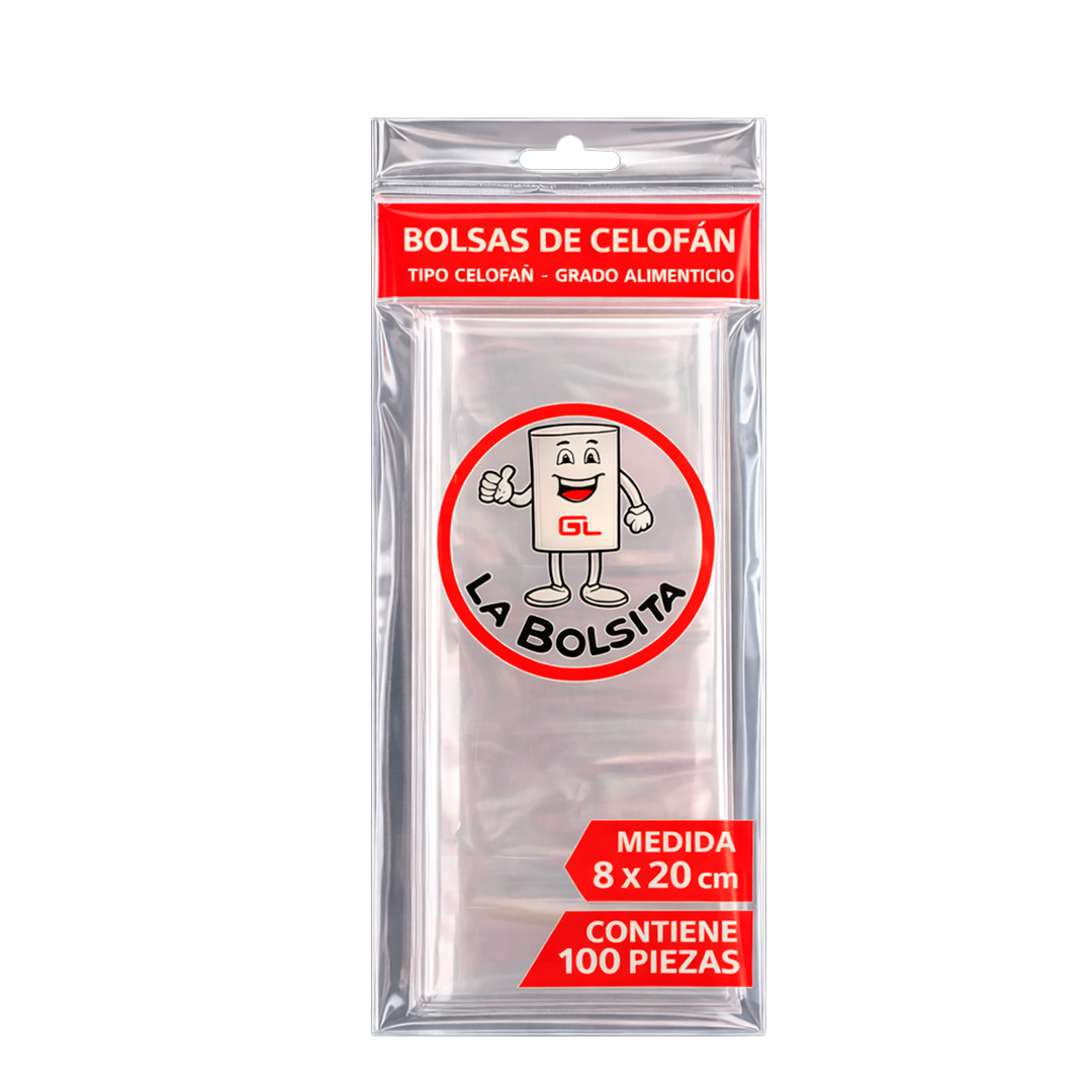 Alexa Bolsa de Celofán con  Sello