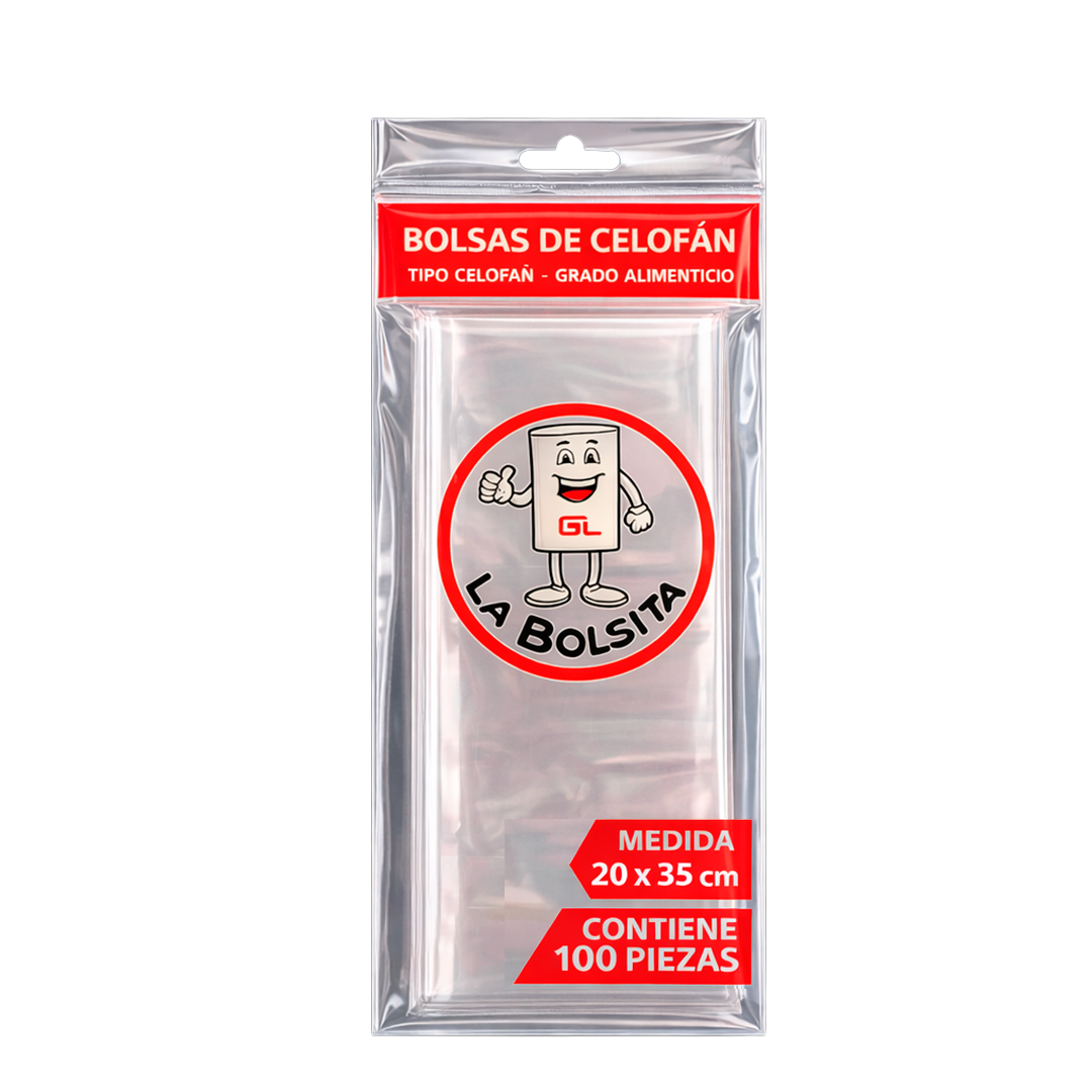 Alexa bolsa de Celofán con Sello