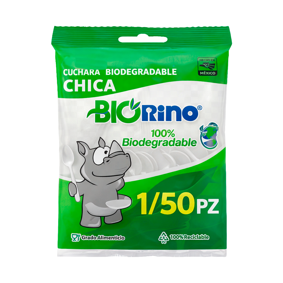 Cuchara Biodegradable Bio Rino Chica
