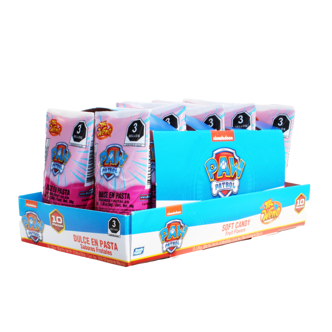 BONDY TA WENO PAW PATROL 1/10pzs (Caja:24dsp)