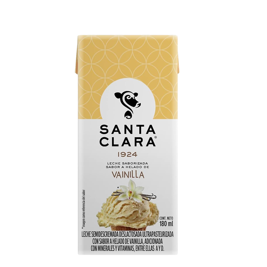 SANTA CLARA LECHE VAINILLA 4/180