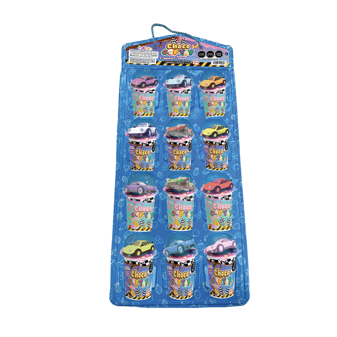 HUBIN CHOCO COP TOY SDO 1/12pzs (Caja:8dsp)