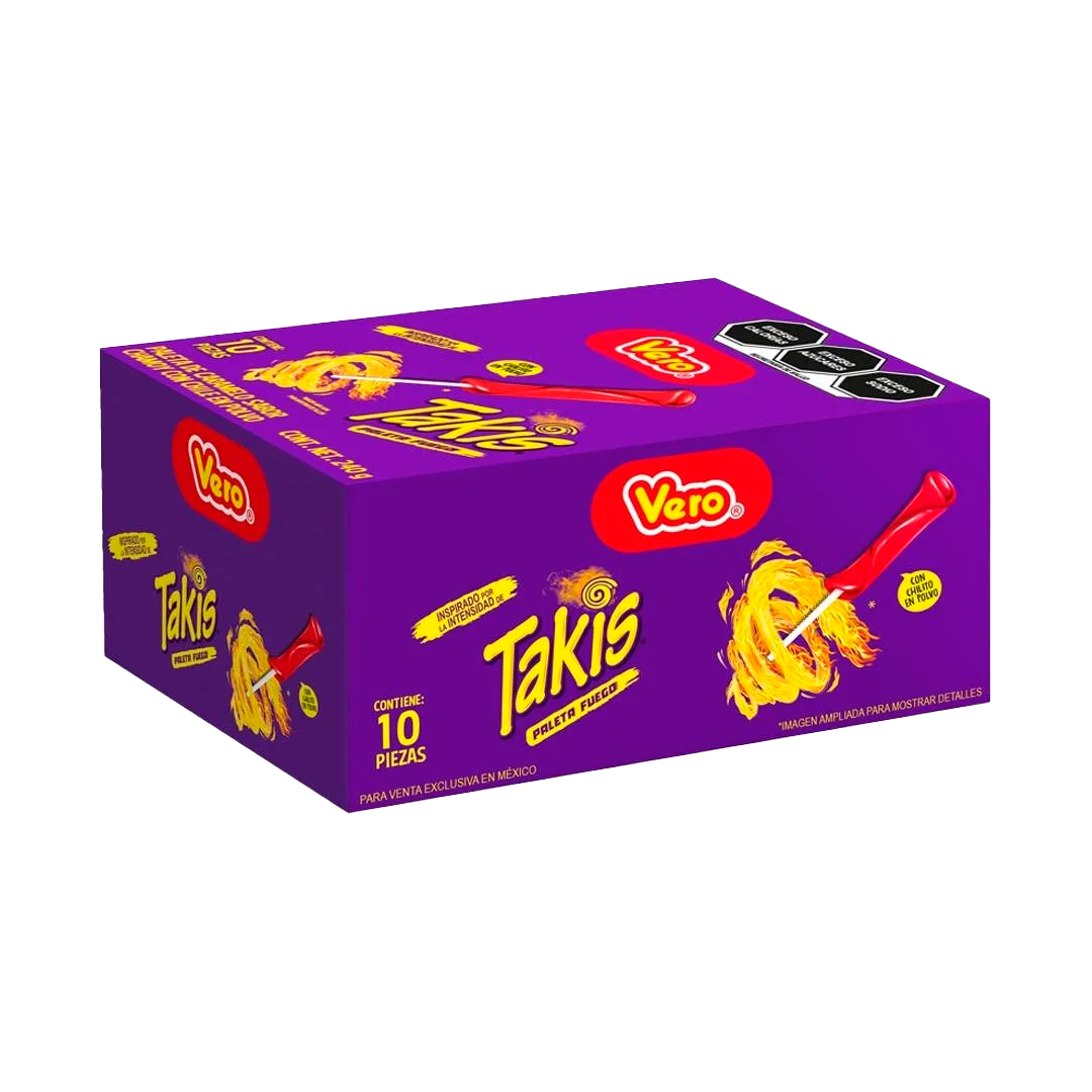 VERO PAL TAKIS 1/10pz (Caja:24bl)