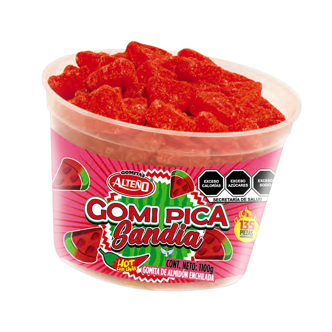 Alteño Gomi Pica Sandia Hot con Chile Vitrolero con 1 kilio