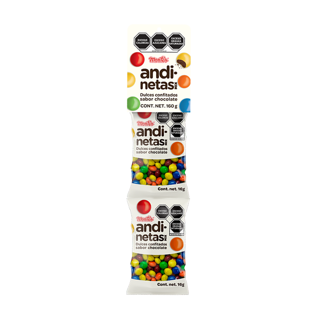 MONTES ANDINETA TIRA 1/10pz (Caja:30dsp)