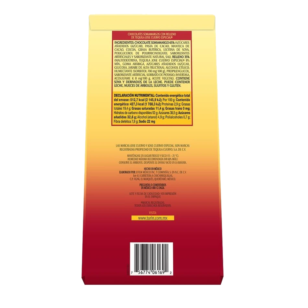 NS TURIN JOSE CUERVO BL 1/120grs (Caja:12pzs)