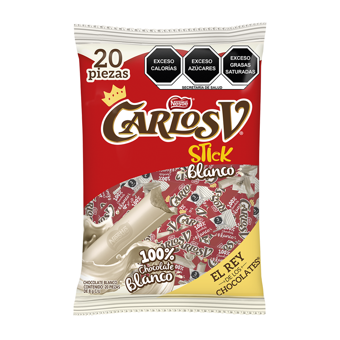 NESTLE CARLOS V STICK BCO 1/20pz (Caja:20dsp)