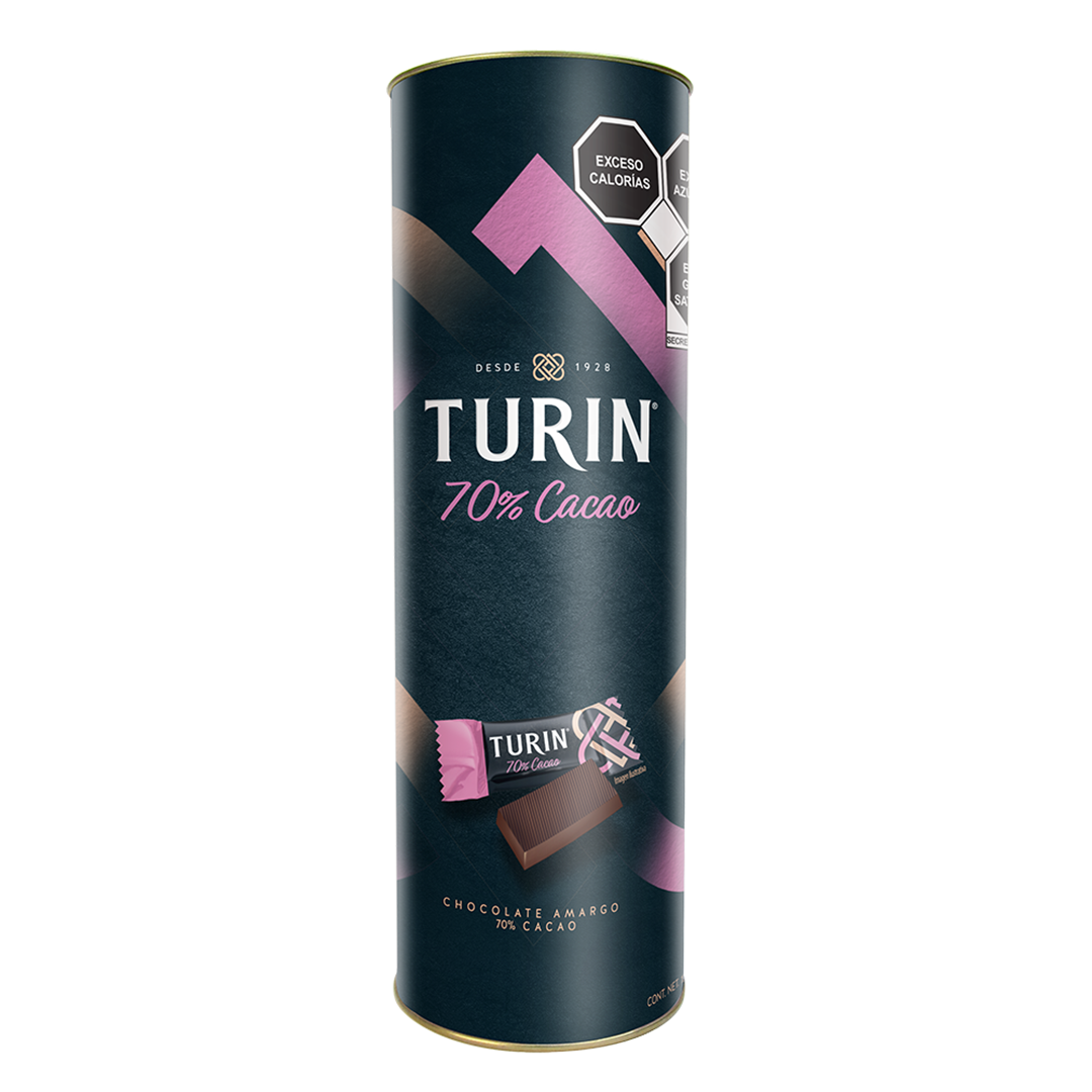 TUBO BITE 70% CACAO 6/175GRS